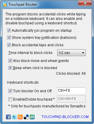 Touchpad Blocker 2.7.5