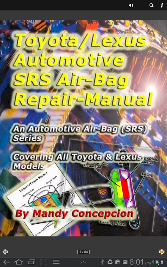 Toyota-Lexus SRS Airbag Manual 2.0
