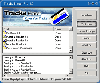 Tracks Eraser Pro 3.2