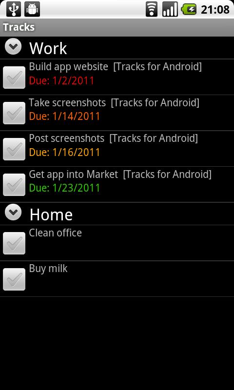 Tracks for Android (Donation) 1.5