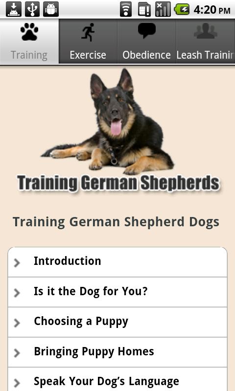 Training German Shepherds 1.0