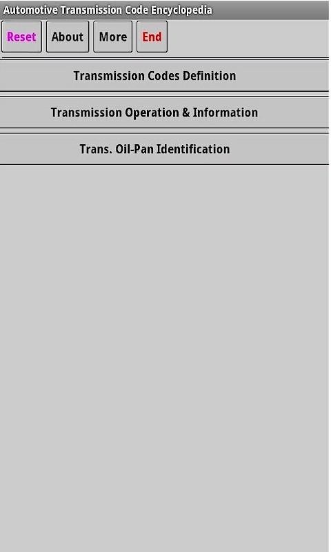 Transmission Code Encyclopedia 1.0