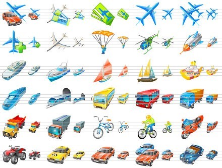 Transport Icons for Vista 2011.3