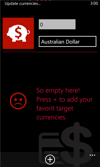 Travel currency 1.0.0.0
