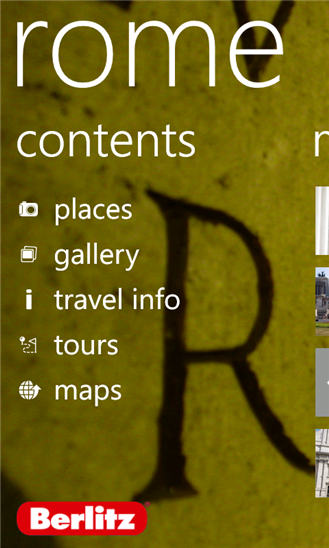 Travel Guide Rome 1.1.0.0