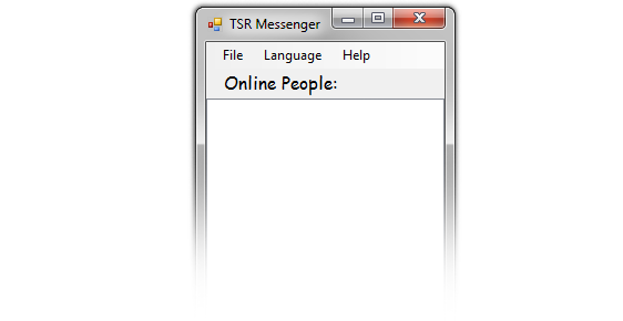 TSR LAN Messenger 1.5.2.351