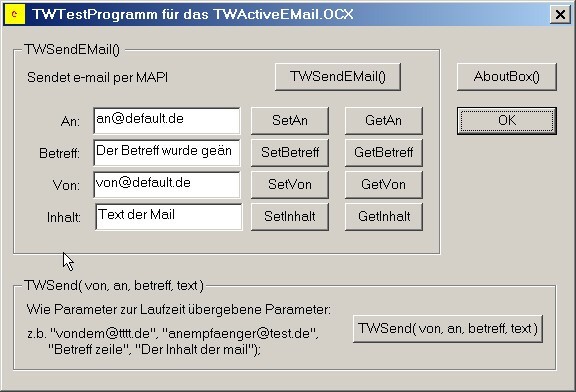 TWActiveEMail 1.0