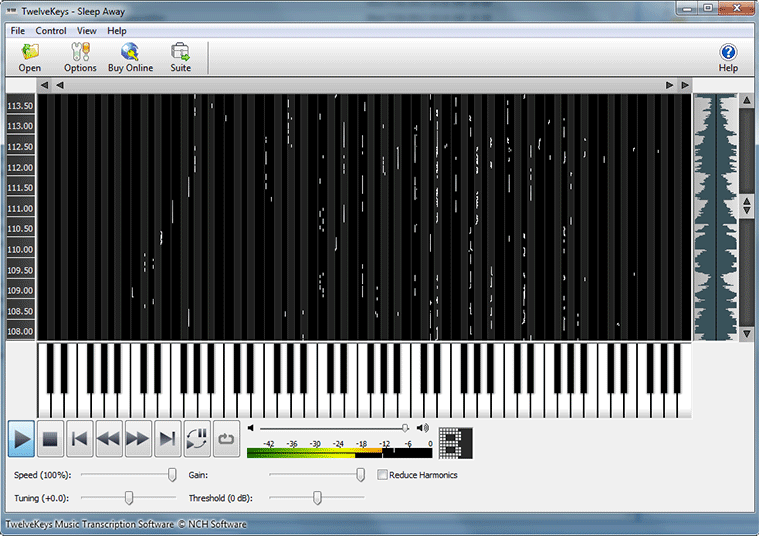 TwelveKeys Music Transcription Assistant 1.60