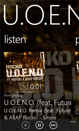 U.O.E.N.O. Remix (feat. Future & A$AP Rocky) 1.0.0.0
