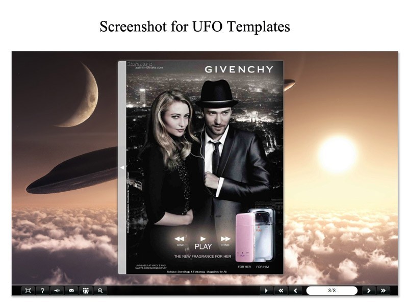 UFO Template for Flip Book 1.0