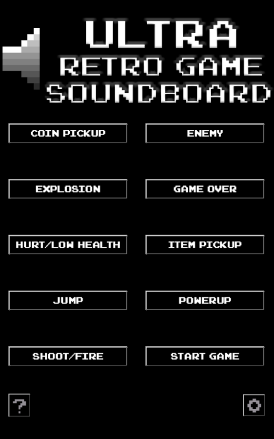 Ultra Retro Game Soundboard 1.0