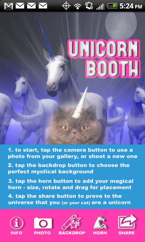 Unicorn Booth 1.0