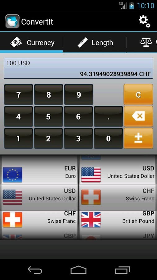 Unit & Currency Converter 1.3