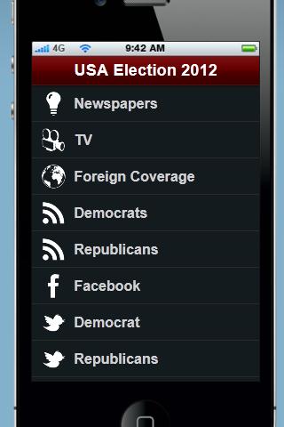 US Election 2012 News App 1.2.3.2130