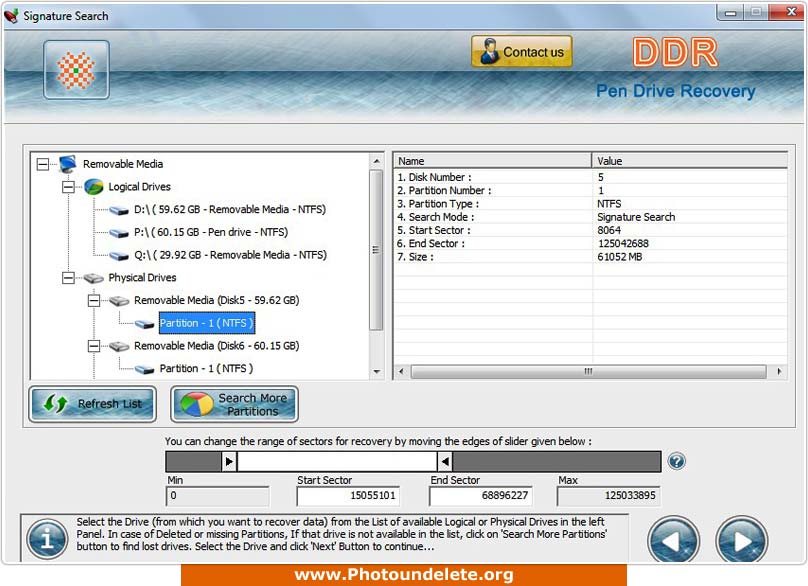 USB Drive Undelete Software 5.4.1.1