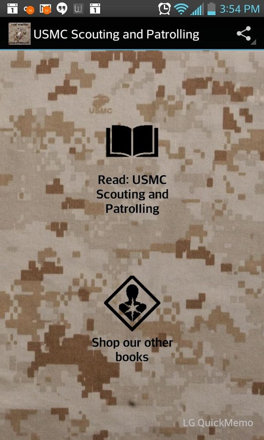 USMC Scouting and Patrolling 1.0
