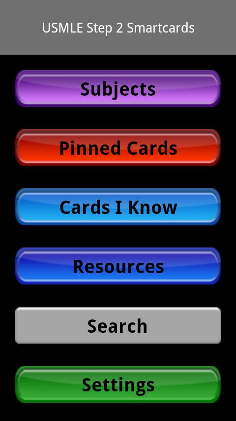 USMLE Step 2 smartcards 1.0