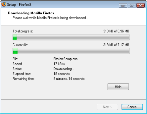 Utilu Silent Setup for Mozilla Firefox 1.0.2.8