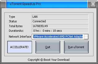uTorrent SpeedUp Pro 3.4.0