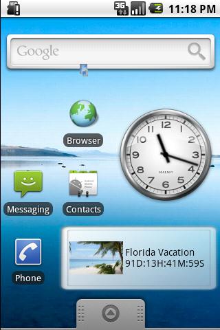 Vacation Countdown Widget 8