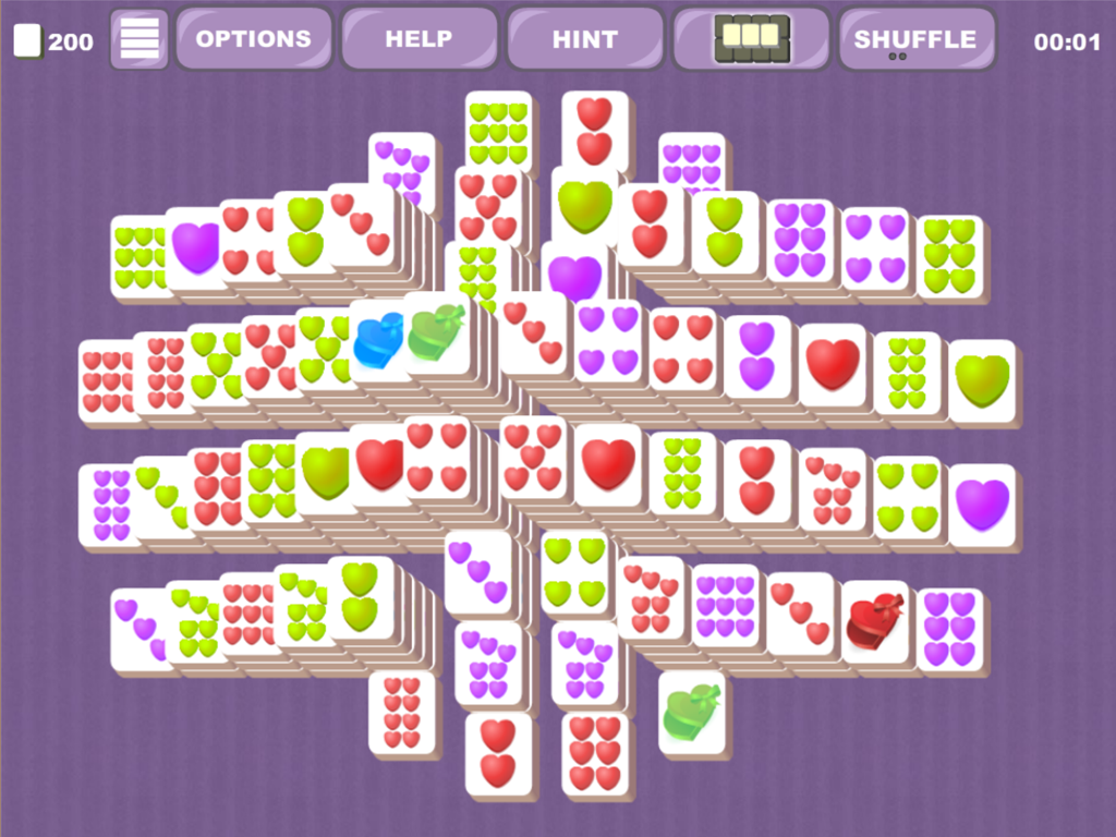 Valentine's Mahjong Tiles 1.0