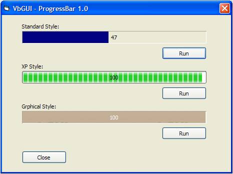 VB Progress-Bar ActiveX (OCX) 1.0
