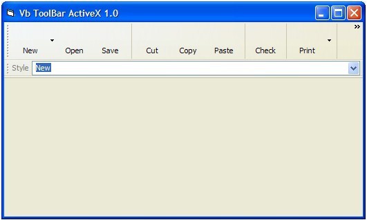 VB ToolBar ActiveX (OCX) 1.0