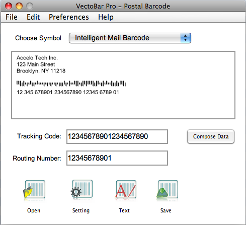 VectoBar Pro Postal Barcode 2.1.1