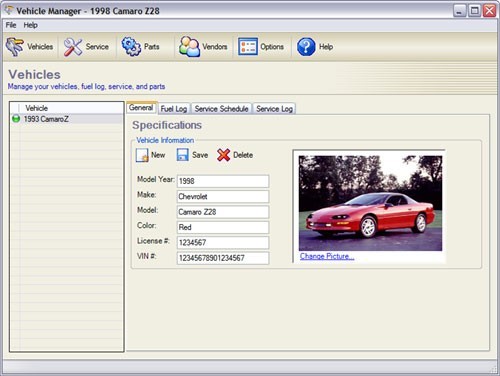 Vehicle Manager Professional Edition 2.0.1148.0
