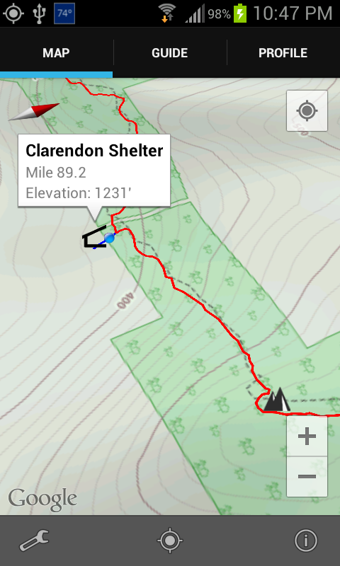 Vermont's Long Trail Hiker 1.0.0