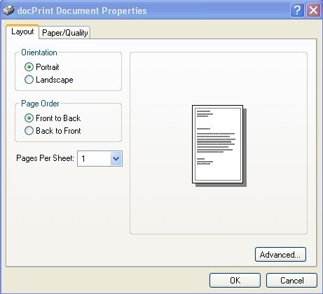 VeryPDF Document Printer 1.0