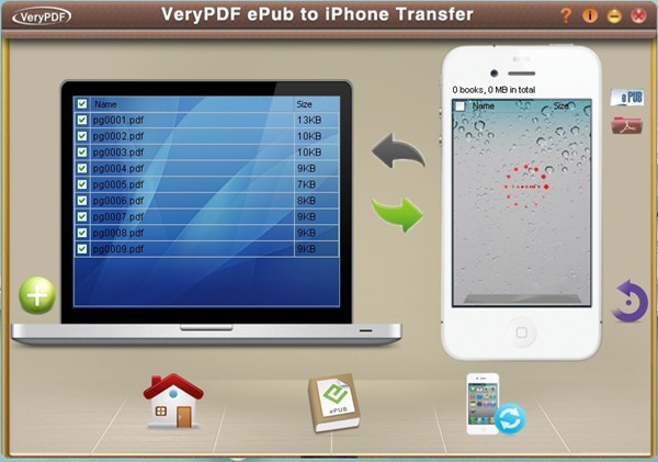 VeryPDF iPad ePub Transfer 2.0