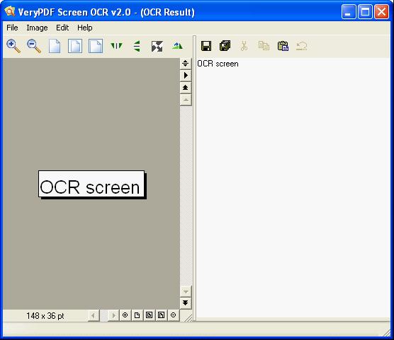 VeryPDF OCR Screen 1.0