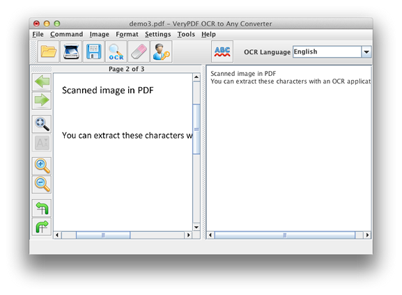 VeryPDF OCR to Any Converter for Mac 2.0