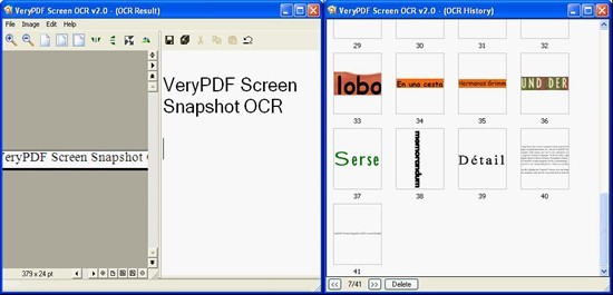 VeryPDF Screen Capture OCR 1.0