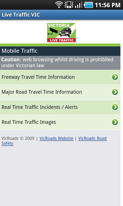 VIC Traffic View 1.2