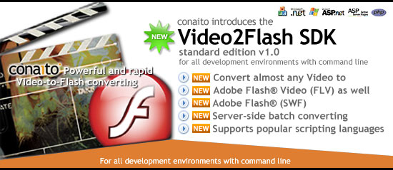Video2FLV SDK 1.0