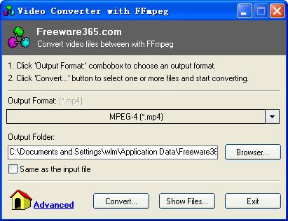 Video Converter with FFmpeg 1.1