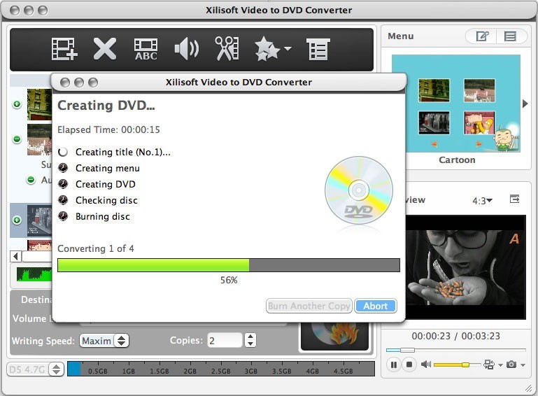 Video to DVD Converter for Mac 6.0.6.0527