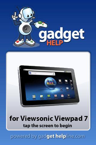 Viewsonic Viewpad 7 Gadget Hel 1.0
