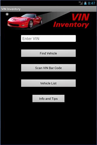 VIN Inventory 2.0