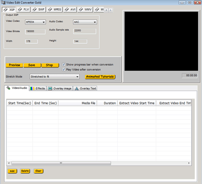 VISCOM 3GP, FLV  MP4 Video Edit Converter Gold 4.69
