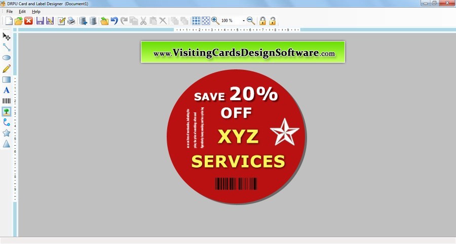 Visiting Cards Design Software 7.3.0.1
