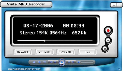 Vista MP3 Recorder 1.00