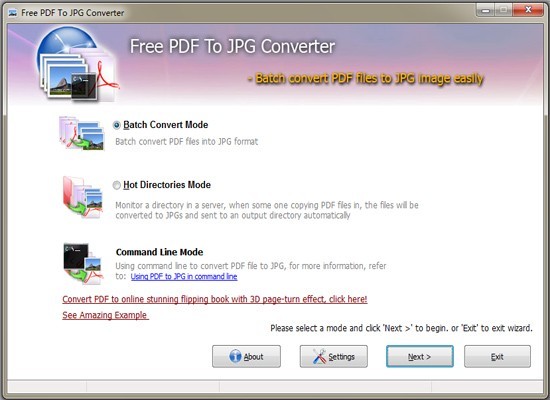 vJupiter PDF to JPG Converter 1.0