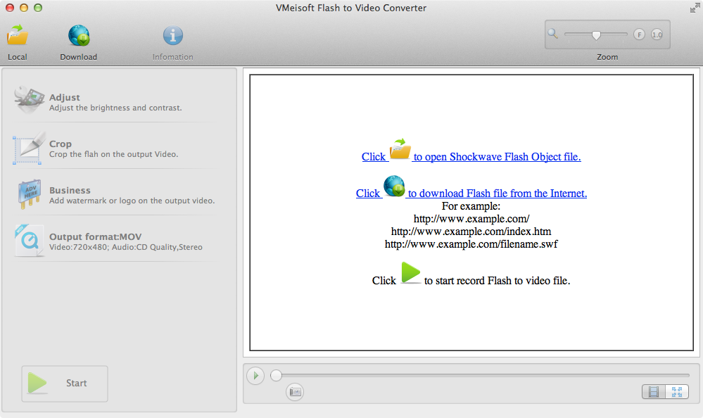VMeisoft Flash to Video Converter for MAC 3.4.13