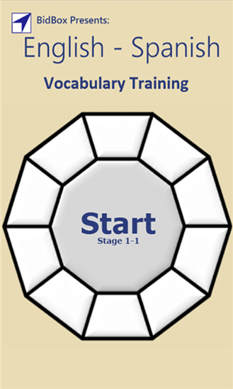 Vocabulary Trainer: English - Spanish 1.1.0.0