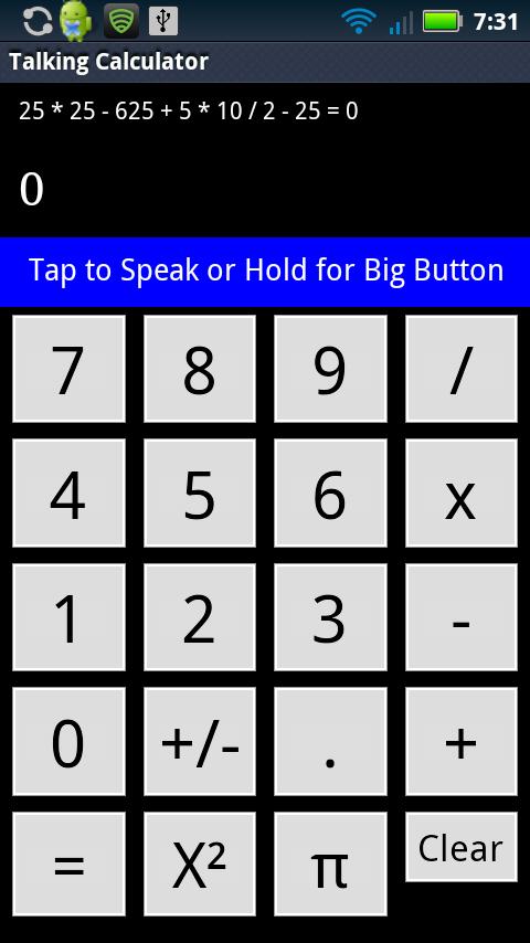 Voice Controlled Calculator 3.15