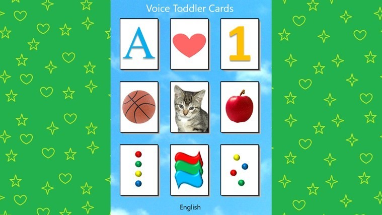 Voice Toddler Cards 1.0