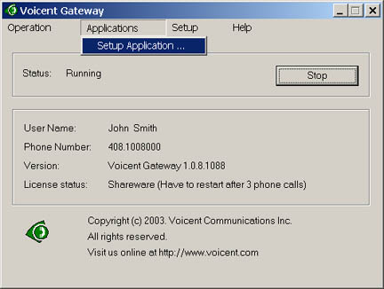 Voicent VoiceXML Gateway 6.0.1